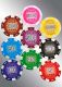 Poker set 300 ks Lucky 1-1000