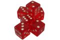 Kasínové hrací kostky 6 ks