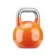 Gorilla Sports Soutěžní kettlebell, oranžový, 28 kg