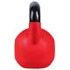 Gorilla Sports kettlebell činka, pogumovaný povrch, 16 kg