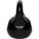 Gorilla Sports kettlebell činka, plast, černá, 12 kg