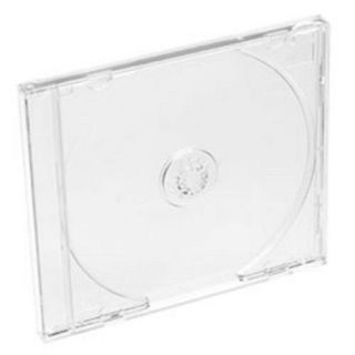 Obal box na cd 1CD slim čirý