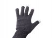 Rukavice Natec pro dotykové displeje (smartphony/tablety/PSP) šedé, univerzální velikost