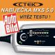 Nabíječka CTEK MXS 5.0 new pro autobaterie, s teplotním čidlem (12V, 0,8/5A, 1,2-110Ah/160