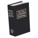 Trezor kniha, 180x115x54mm černá