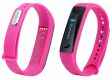 Náramek Technaxx Fitness ACTIVE, OLED, Bluetooth 4.0, Android/iOS, růžový (TX-38)