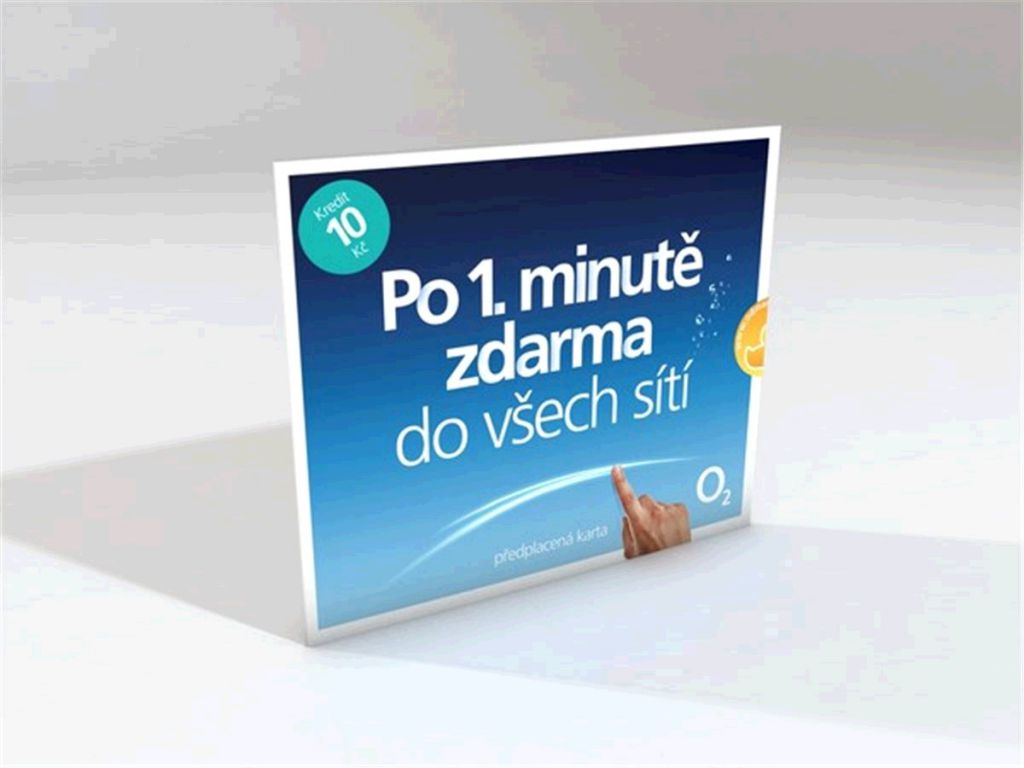 SIM karta O2 NA!DLOUHO , kredit 10Kč  Kokiskashop.cz