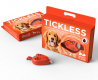 Ultrazvukový repelent TickLess Pet proti klíšťatům, oranžový