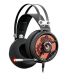Sluchátka A4Tech Bloody M660, herní, černo-červené