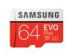 Paměťová karta Samsung micro SDXC EVO Plus 64GB + SD adaptér