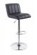 Barová židle G21 Malea black, koženková, prošívaná