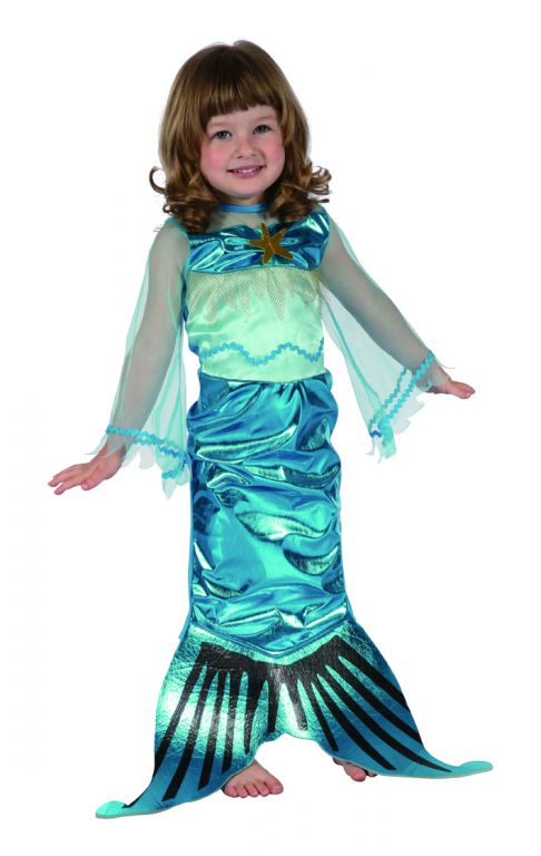 Karnevalový kostým Mořská panna 92 - 104cm