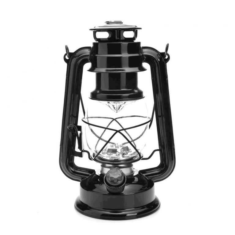 LED lampa MacTronic RETRO kempingová - černá LED lampa MacTronic RETRO kempingová - černá