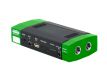 Powerbank DOCA D589 15000 mAh, auto start, umí dobít i NTB - zelená