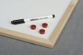 Tabule magnetická Eco board 40x60cm, lakovaný povrch, dřevený rám