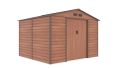 Zahradní domek G21 GAH 706, 277 x 255 cm, hnědý