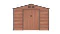 Zahradní domek G21 GAH 706, 277 x 255 cm, hnědý