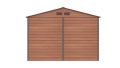 Zahradní domek G21 GAH 706, 277 x 255 cm, hnědý