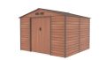 Zahradní domek G21 GAH 706, 277 x 255 cm, hnědý