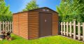 Zahradní domek G21 GAH 884, 277 x 319 cm, hnědý