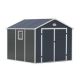 Zahradní domek G21 PAH 670 - 241 x 278 cm, plastový, šedý