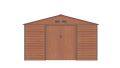 G21 Zahradní domek, 340 x 382 cm, hnědý