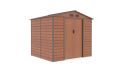 G21 Zahradní domek GAH 407, 213 x 190 x 191 cm, hnědý