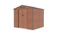 G21 Zahradní domek GAH 407, 213 x 190 x 191 cm, hnědý