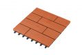 G21 WPC dlaždice, samoa třešeň, 23 x 300 x 300 mm