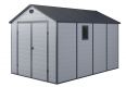 G21 Zahradní domek PAH 882, 241 x 366 cm, světle šedý
