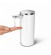 Dávkovač Simplehuman mýdla bezdotykový – 266 ml, bílý, nerez ocel, dobíjecí