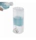 Dávkovač Compactor Uno mýdla / šampónu na zeď, bílý 360ml