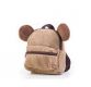 G21 batoh plyšový s ouškama, hnědý