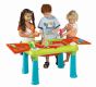 Dětský stolek  tyrkysový / červený
