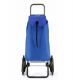 Nákupní taška s kolečky do schodů, modrá