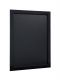 Tabule Securit WOODY nástěnná na popis křídou 30x40cm, Black + popisovač