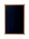 Tabule Securit WOODY nástěnná na popis křídou 60x80cm, Teak + popisovač