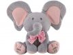 Hračka sloník - hra na schovávanou, růžový