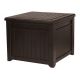 Keter Zahradní úložný box Cube Wood, hnědý, 208 L
