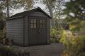 KETER Zahradní domek NEWTON 7511 tmavě šedý