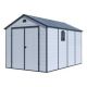 G21 Zahradní domek Boston 882, 241 x 366 cm, světle šedý