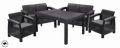 KETER Zahradní nábytek Corfu Fiesta set, grafitový