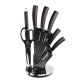 Sada nožů Berlingerhausve stojanu, carbon, 8 ks