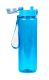 Láhev na pití, 7 x 28 cm, 1000 ml, modrá