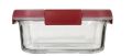 CURVER Potravinová dóza 16 x 7 x 16 cm, sklo, červená