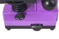 Mikroskop Levenhuk Rainbow, 2 L, zvětšení 400 x, fialový