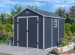 G21 Zahradní domek Boston, 241 x 238 x 278 cm, šedý