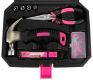 Sada nářadí Sixtol HOME PINK, 66 kusů