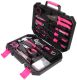 Sada nářadí Sixtol HOME PINK, 88 kusů