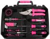Sada nářadí Sixtol HOME PINK, 88 kusů